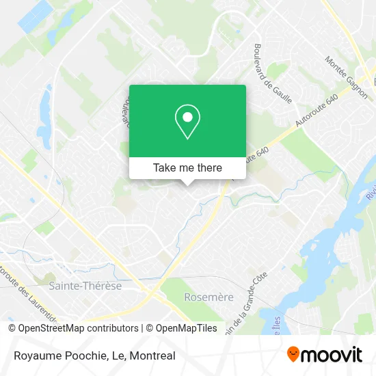 Royaume Poochie, Le map