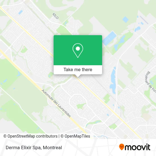 Derma Elixir Spa map