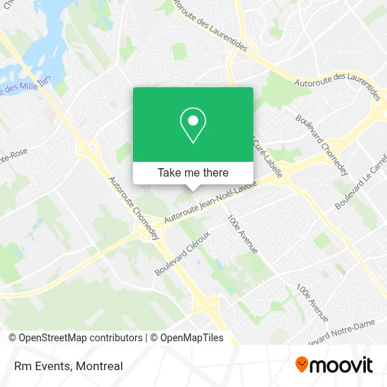 Rm Events map