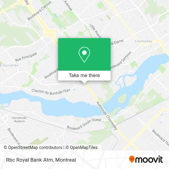 Rbc Royal Bank Atm map