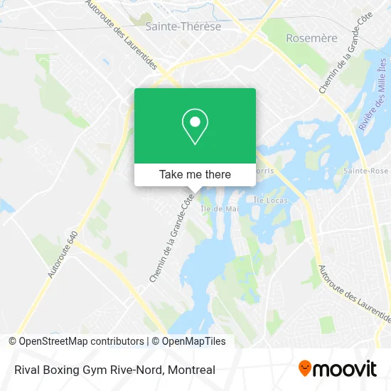 Rival Boxing Gym Rive-Nord map