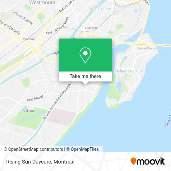 Rising Sun Daycare map