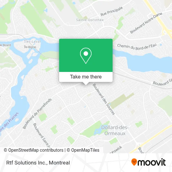 Rtf Solutions Inc. map