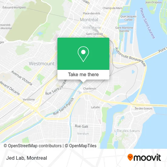 Jed Lab map