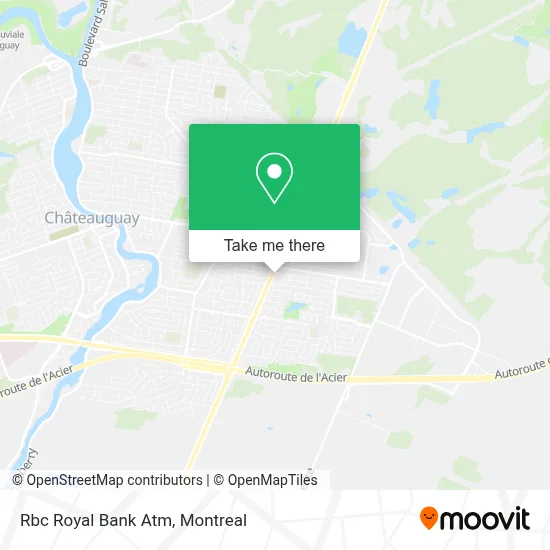 Rbc Royal Bank Atm map