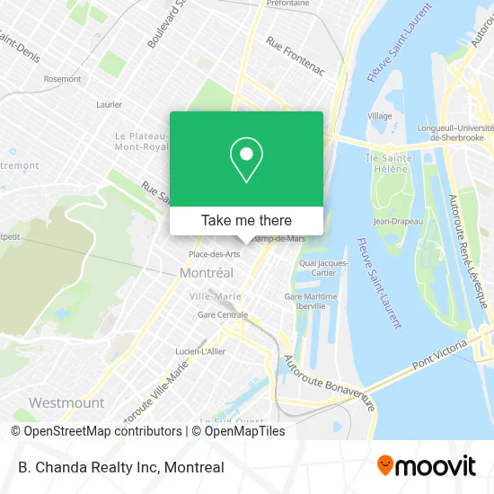 B. Chanda Realty Inc map