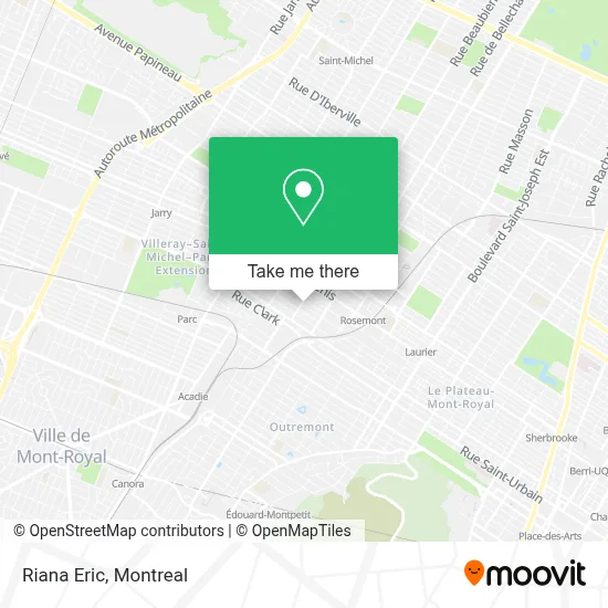Riana Eric map