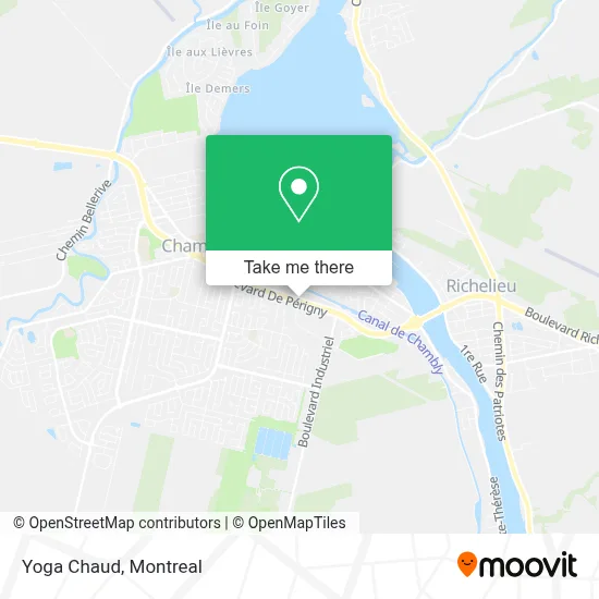 Yoga Chaud map