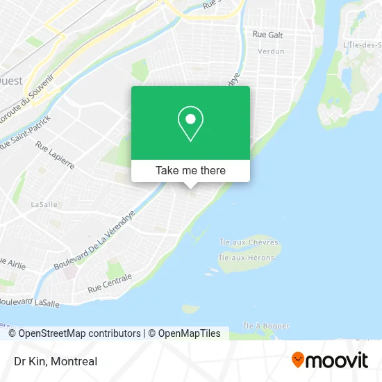 Dr Kin map