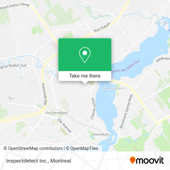 Inspectdetect Inc. map