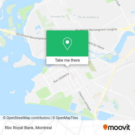 Rbc Royal Bank map