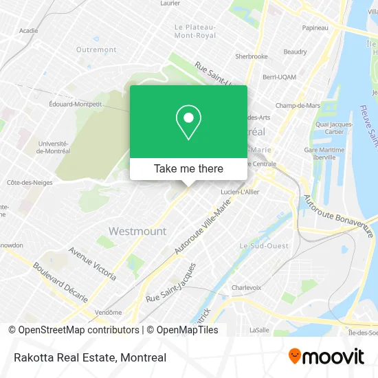 Rakotta Real Estate map