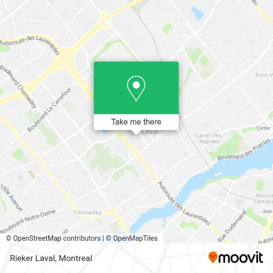Rieker Laval map
