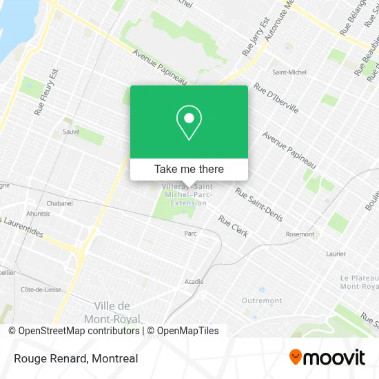 Rouge Renard map