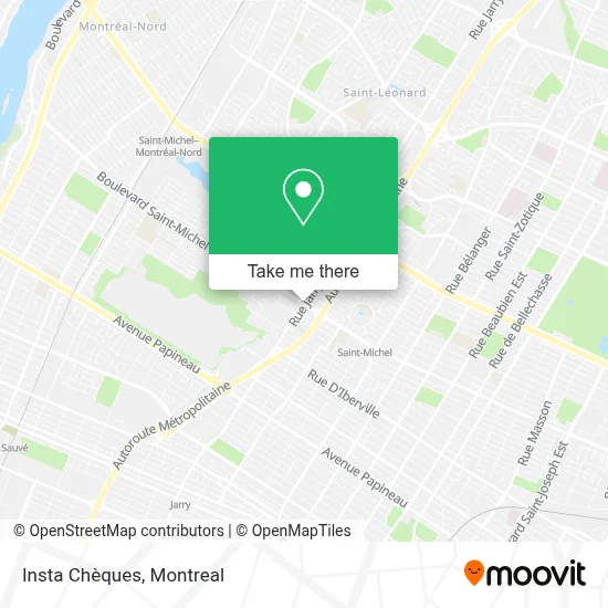 Insta Chèques map