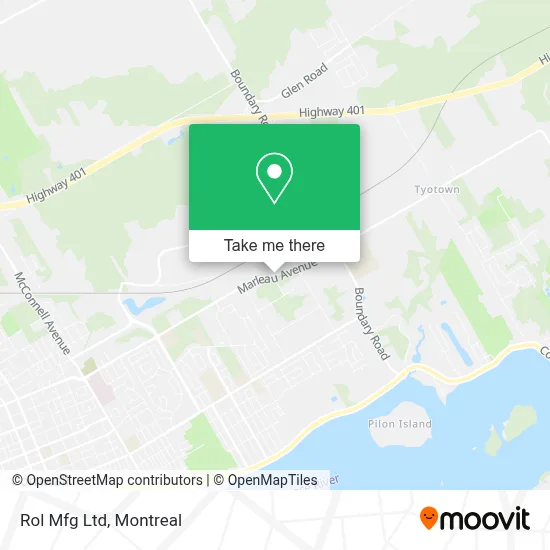 Rol Mfg  Ltd map