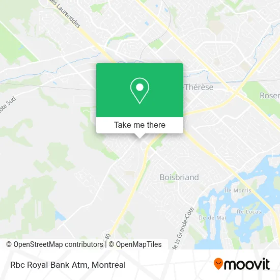 Rbc Royal Bank Atm map