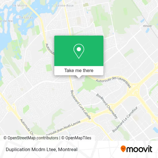 Duplication Mcdm Ltee map