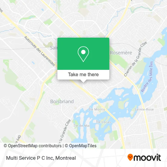 Multi Service P C Inc map