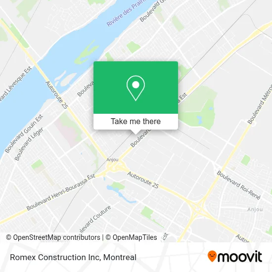 Romex Construction Inc map