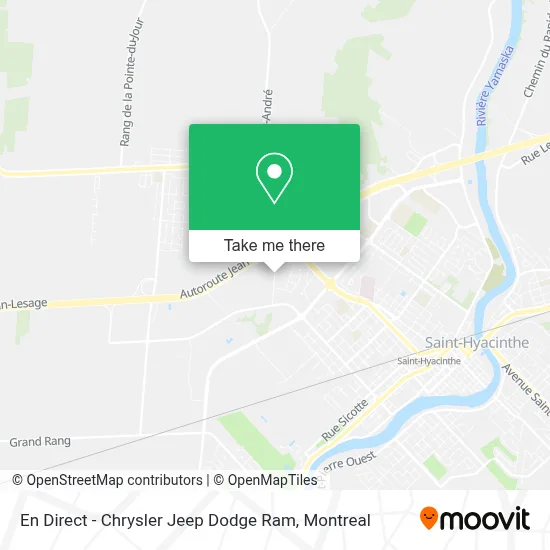En Direct - Chrysler Jeep Dodge Ram map