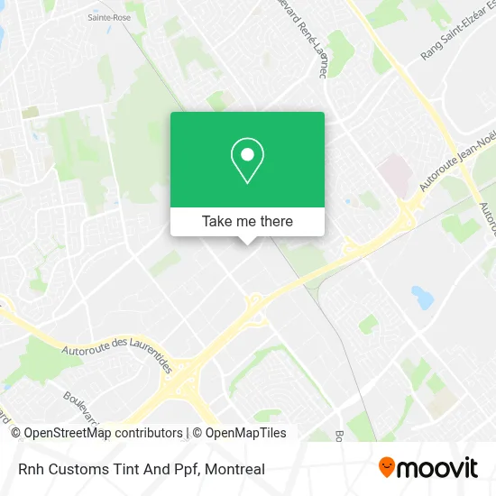 Rnh Customs Tint And Ppf map