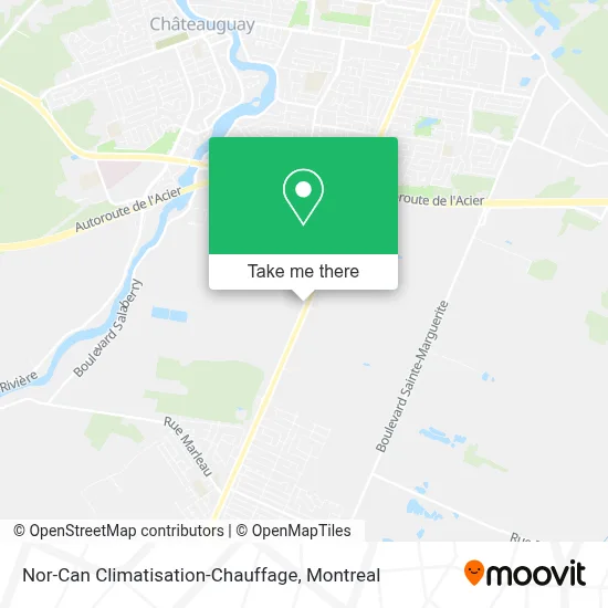 Nor-Can Climatisation-Chauffage map