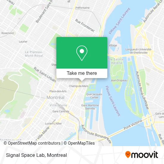 Signal Space Lab map