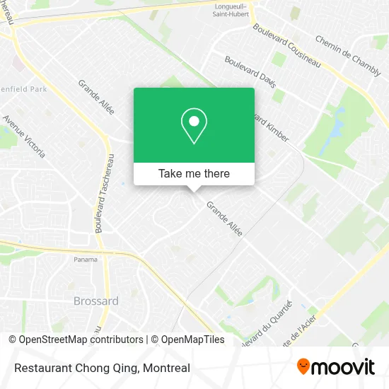 Restaurant Chong Qing map