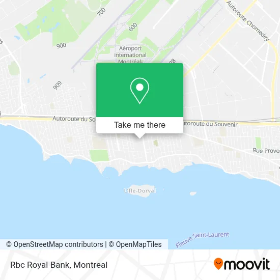 Rbc Royal Bank map
