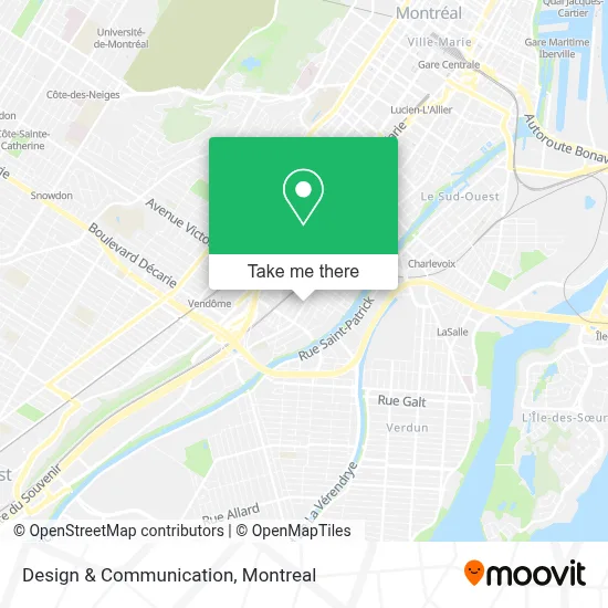 Design & Communication map