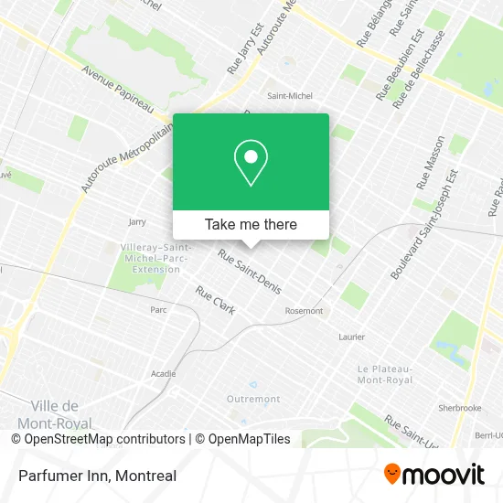 Parfumer Inn map