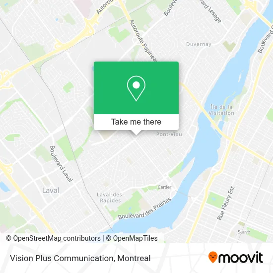 Vision Plus Communication map
