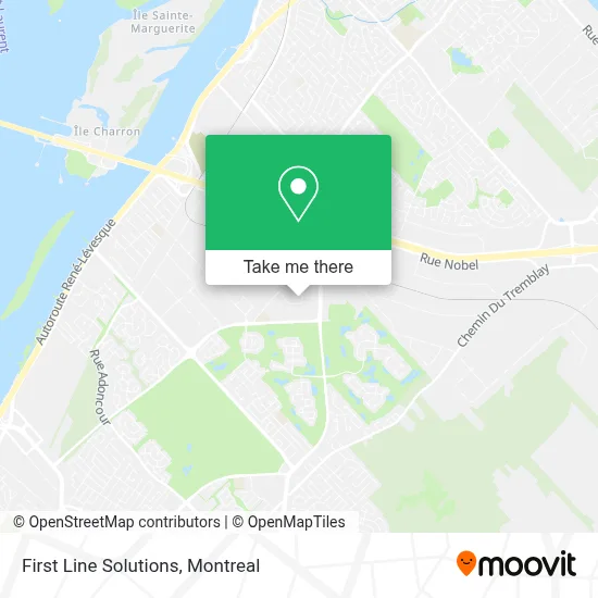 First Line Solutions map