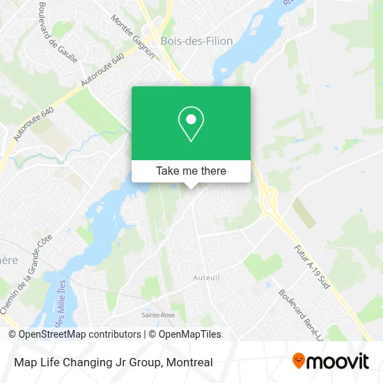 Map Life Changing Jr Group map