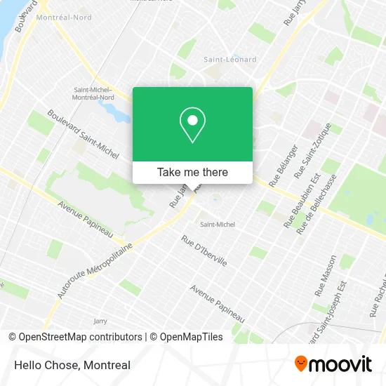Hello Chose map