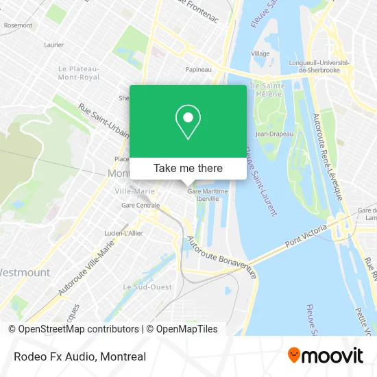 Rodeo Fx Audio map