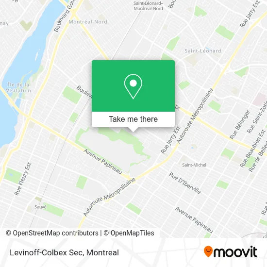 Levinoff-Colbex Sec map