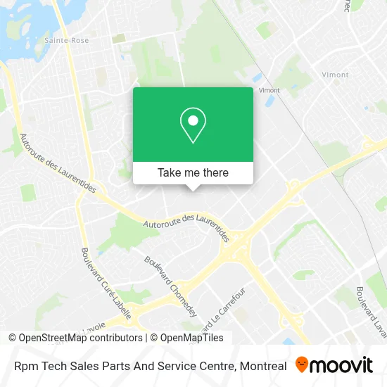 Rpm Tech Sales Parts And Service Centre map