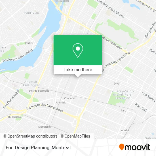 For. Design Planning map