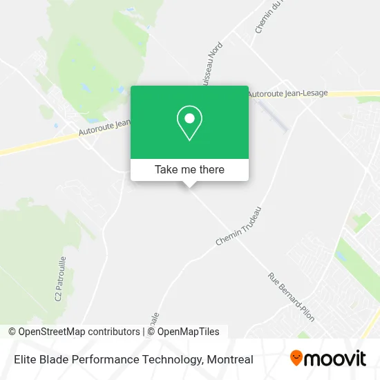 Elite Blade Performance Technology map