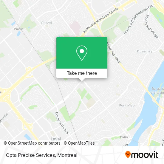 Opta Precise Services map
