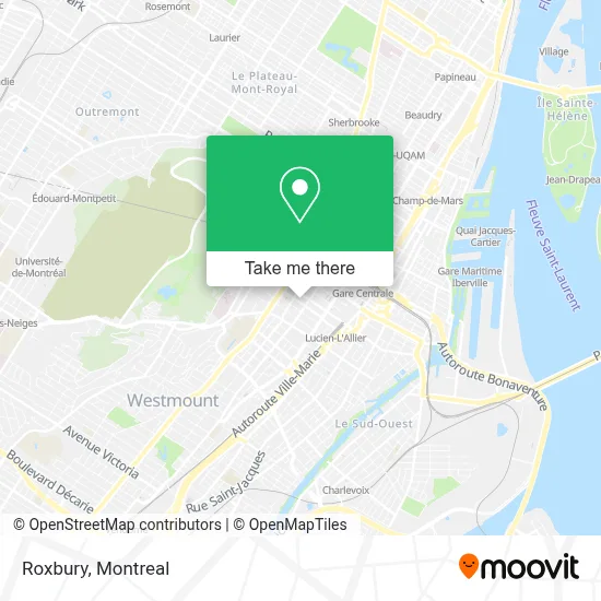 Roxbury map