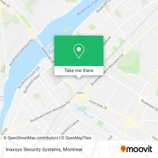 Inaxsys Security Systems map