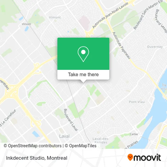 Inkdecent Studio map