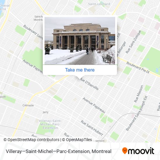 Villeray—Saint-Michel—Parc-Extension map