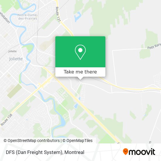 DFS (Dan Freight System) map