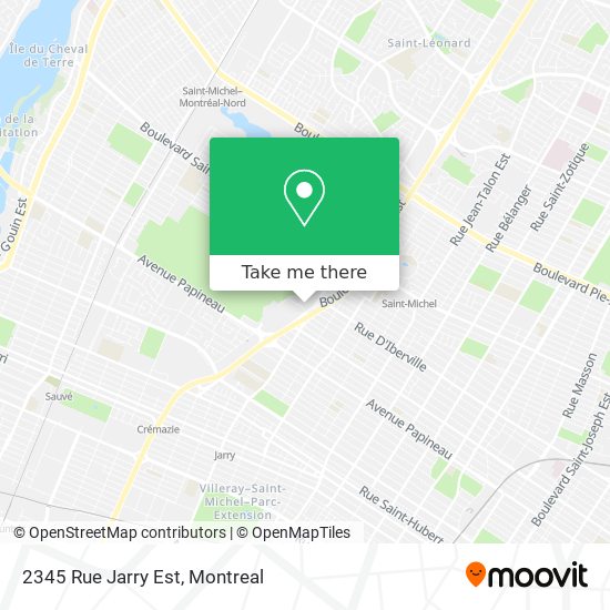 2345 Rue Jarry Est map