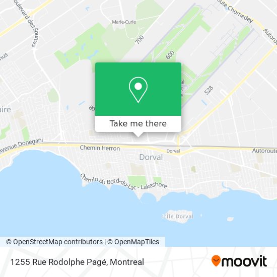 1255 Rue Rodolphe Pagé map