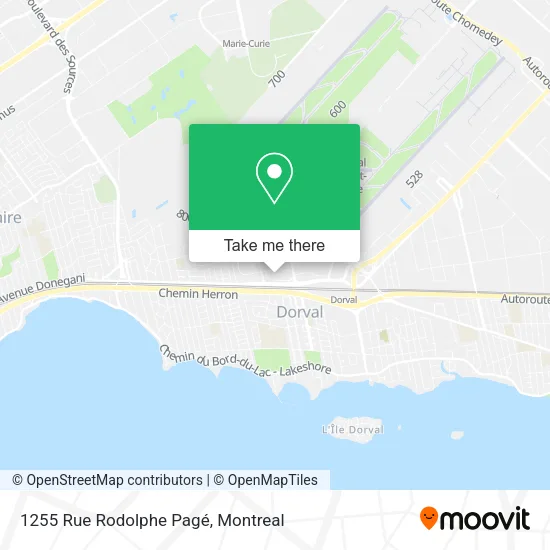 1255 Rue Rodolphe Pagé map